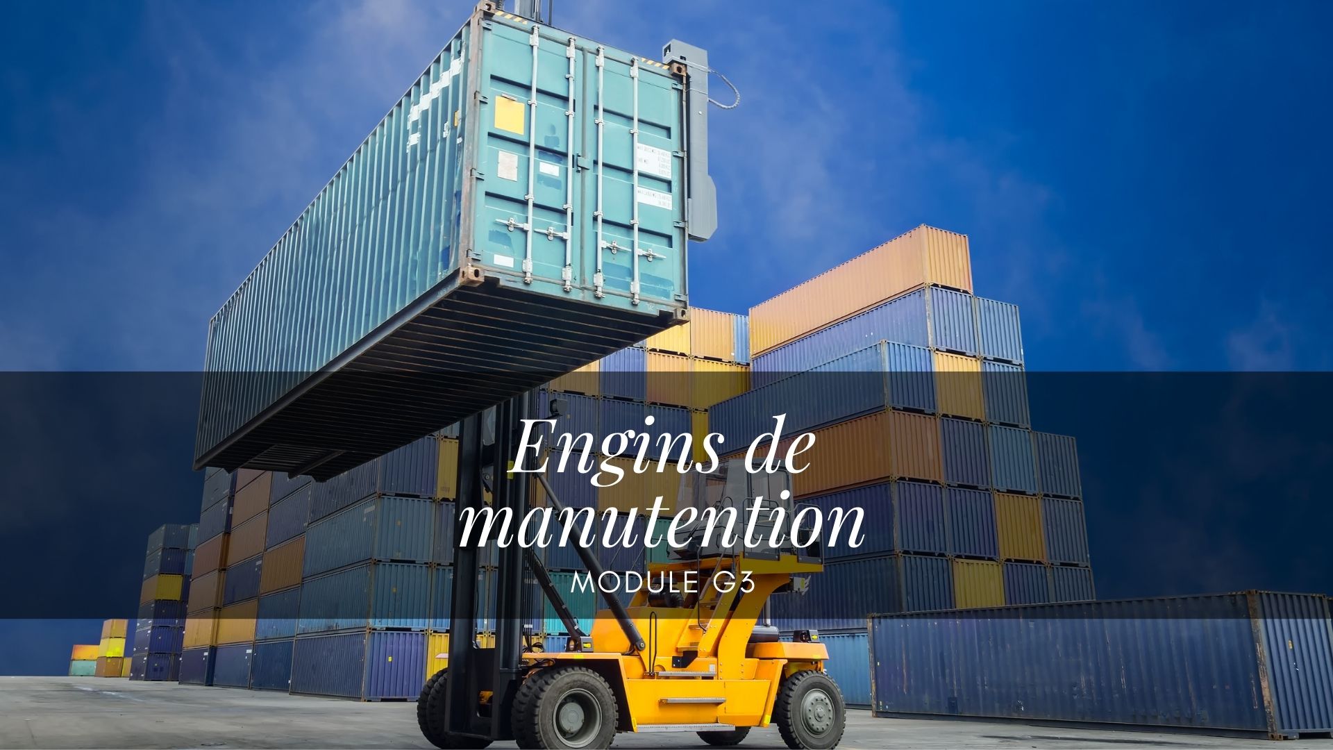 G3 engins de manutention